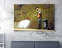 Wallity Lienzo Decorativo Banksy WY130 (50 x 70 cm)